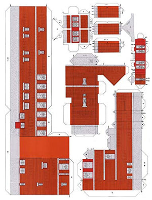 Cut & Assemble Frank Lloyd Wright'S Robie House: A Fullcolor Paper Model (Dover Children'S Activity Books),Used