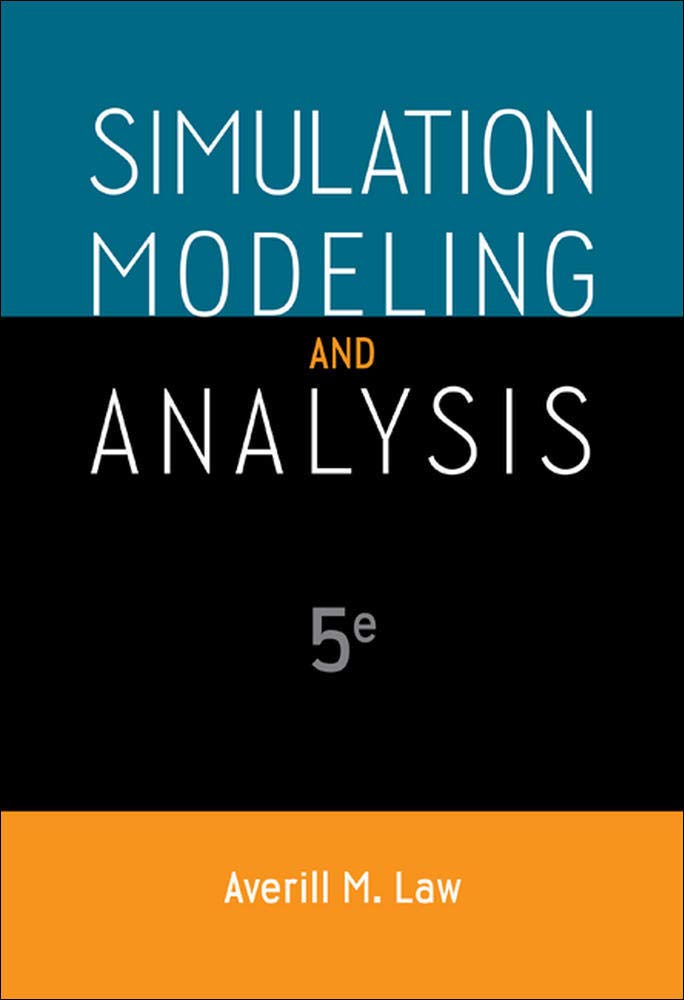 Simulation Modeling and Analysis (Mcgrawhill Series in Industrial Engineering and Management),New