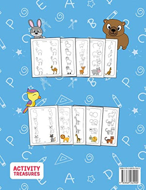 How To Draw Animals For Kids: A StepByStep Drawing Book. Learn How To Draw 50 Animals Such As Dogs, Cats, Elephants And Many M,Used