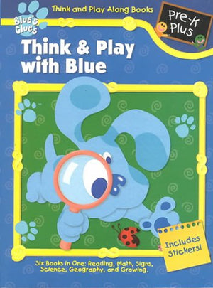 Think and Play With Blue: 6 Books in 1,Used
