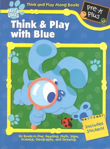 Think and Play With Blue: 6 Books in 1,Used