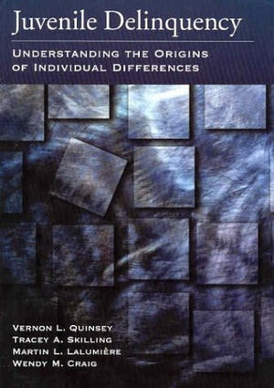 Juvenile Delinquency: Understanding the Origins of Individual Differences (Law and Public Policy: Psychology and the Social Scie,Used