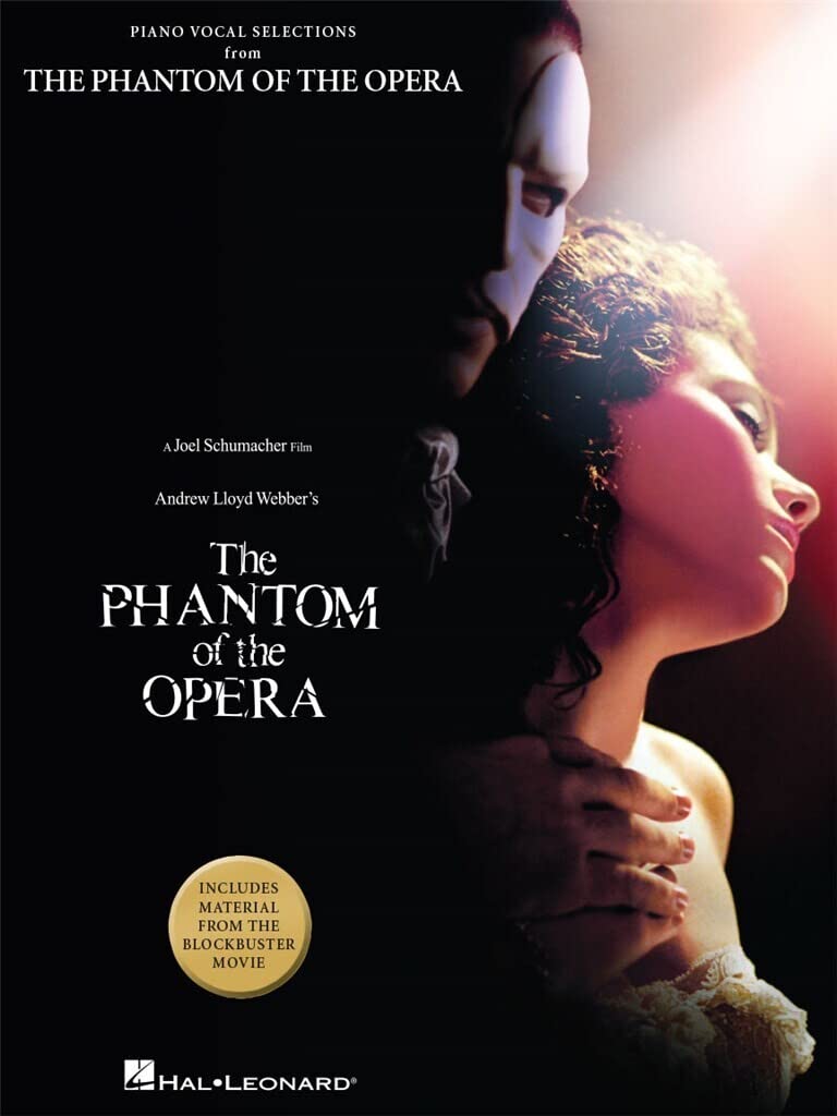The Phantom of the Opera  piano vocal Selections Piano, Vocal and Guitar Chords,New