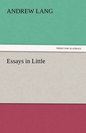 Essays in Little,Used