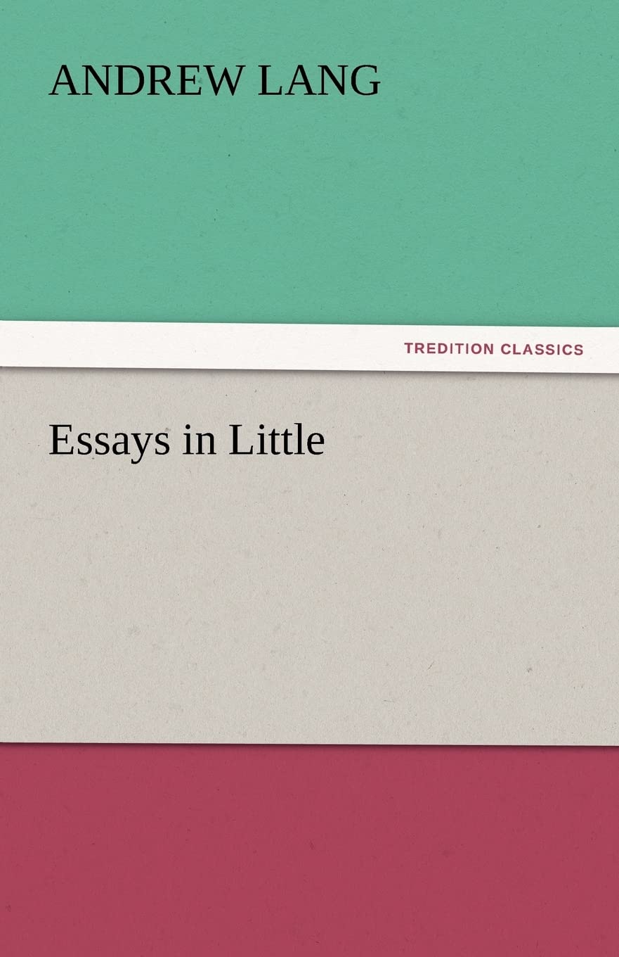 Essays in Little,Used