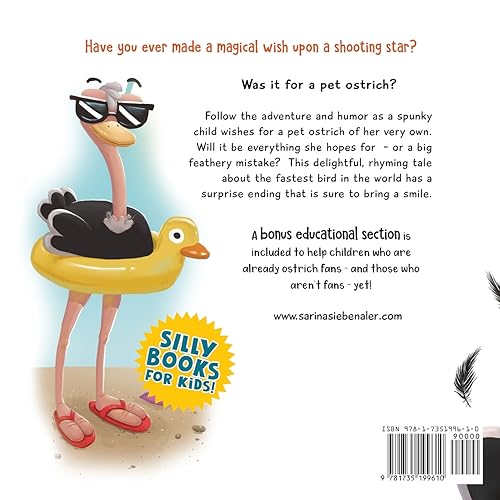 Do Not Wish For A Pet Ostrich!: A story book for kids ages 39 who love silly stories (Silly Books for Kids Series),Used