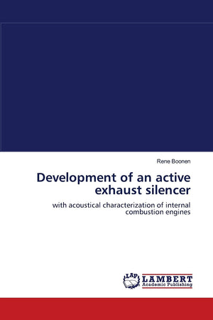 Development of an active exhaust silencer: with acoustical characterization of internal combustion engines,Used