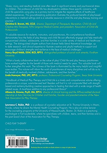 Handbook Of Medical Play Therapy And Child Life: Interventions In Clinical And Medical Settings