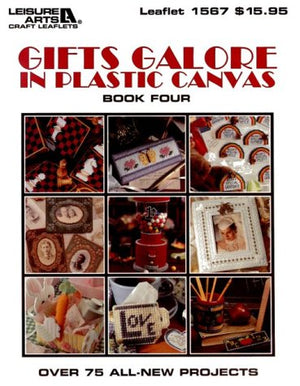 Gifts Galore in Plastic Canvas, Book 4 (Leisure Arts Craft Leaflets, No. 1567),Used