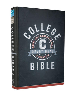 NIV, College Devotional Bible, Hardcover,Used