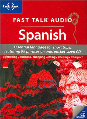 Lonely Planet Fast Talk Audio Spanish (Fast Talk Guide) (English and Spanish Edition),Used