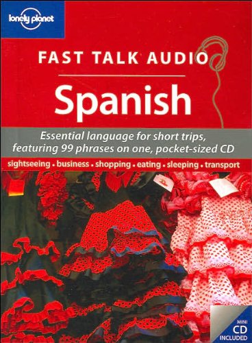Lonely Planet Fast Talk Audio Spanish (Fast Talk Guide) (English and Spanish Edition),Used