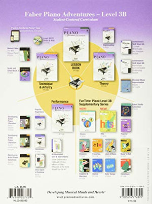 Piano Adventures  Technique & Artistry Book  Level 3B,New