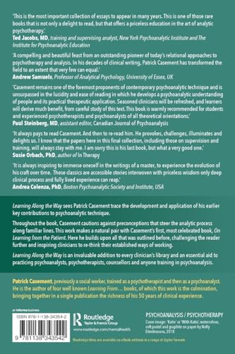 Learning Along the Way: Further Reflections on Psychoanalysis and Psychotherapy,Used
