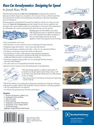 Race Car Aerodynamics: Designing for Speed (Engineering and Performance),Used