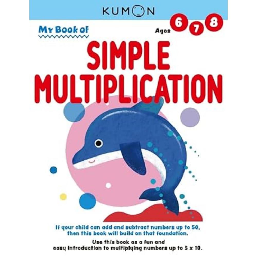 Kumon My Book of Simple Multiplication,Used