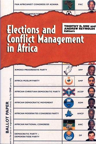 Elections and Conflict Management in Africa,Used