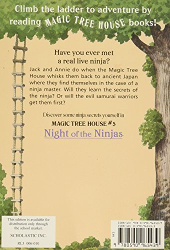 Night Of The Ninjas (The Magic Tree House #5)-used