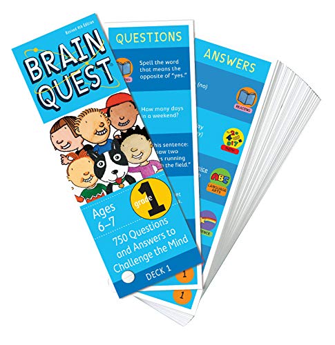 Brain Quest 1st Grade Q&A Cards: 750 Questions and Answers to Challenge the Mind. Curriculumbased! Teacherapproved! (Brain Que