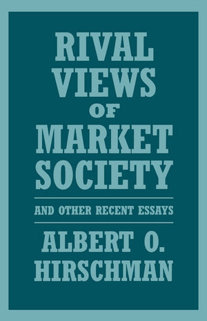 Rival Views Of Market Society And Other Recent Essays,Used