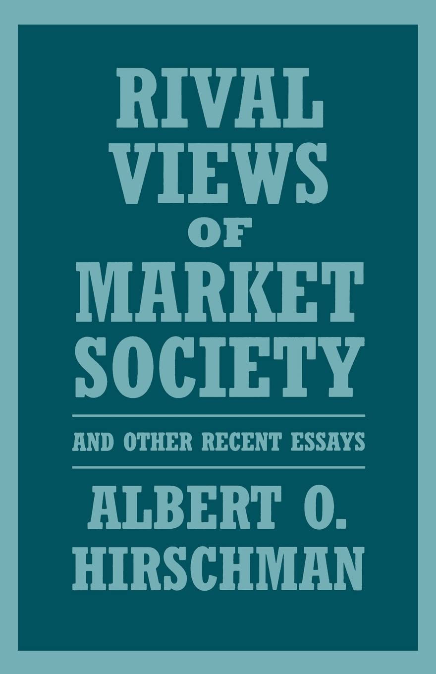 Rival Views Of Market Society And Other Recent Essays,Used