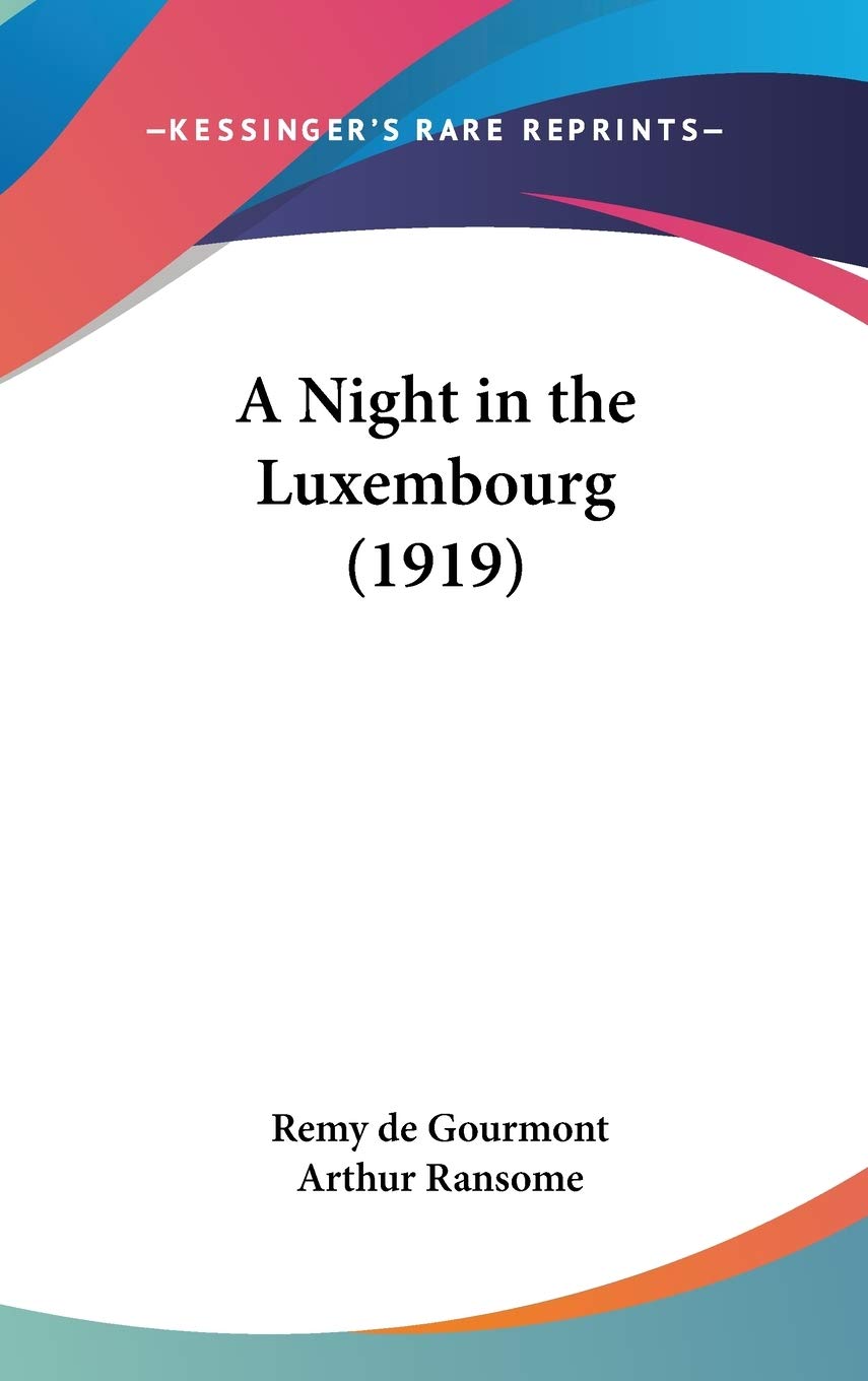A Night In The Luxembourg (1919),New
