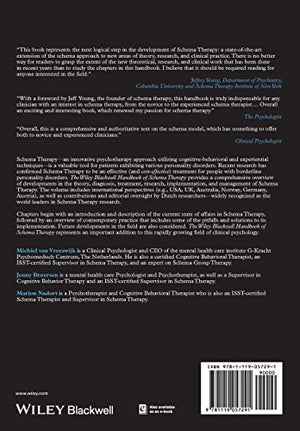 The WileyBlackwell Handbook of Schema Therapy: Theory, Research, and Practice (Wiley Clinical Psychology Handbooks),Used
