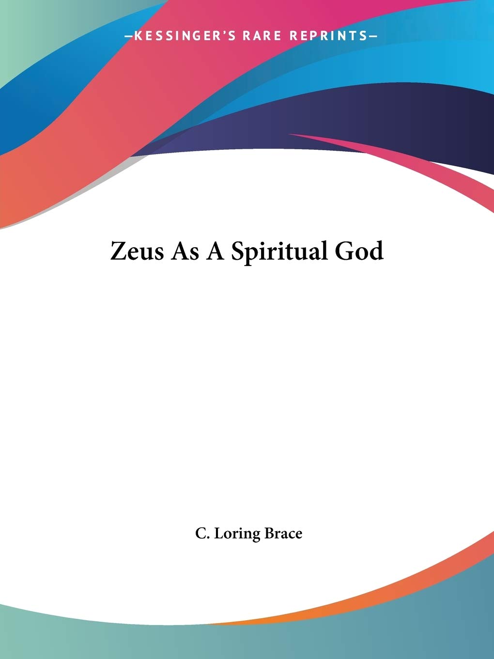 Zeus As A Spiritual God