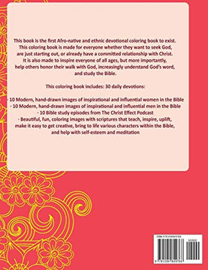 The Christ Effect Presents: The First AfroNative and Ethnic Devotional Coloring Book For All Ages: Illustrated by Kayshia Haugh,Used