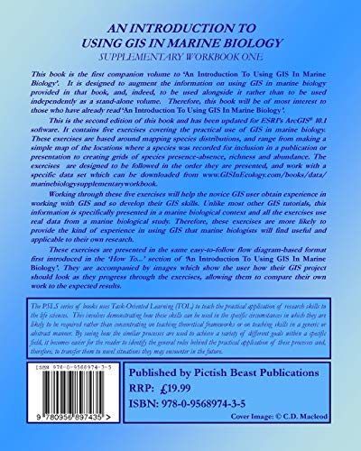 An Introduction To Using GIS In Marine Biology: Supplementary Workbook One: Creating Maps Of Species Distribution (Psls),Used