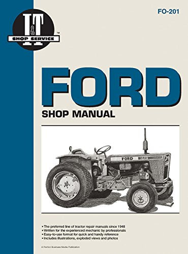 Ford: Shop Manual Fo201,New