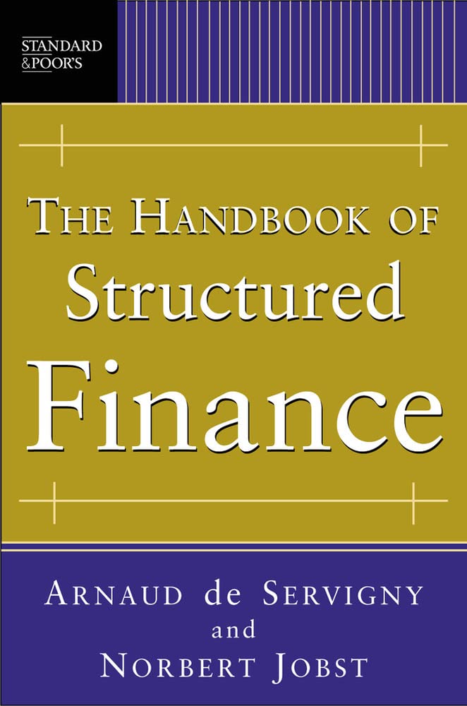 The Handbook of Structured Finance,Used