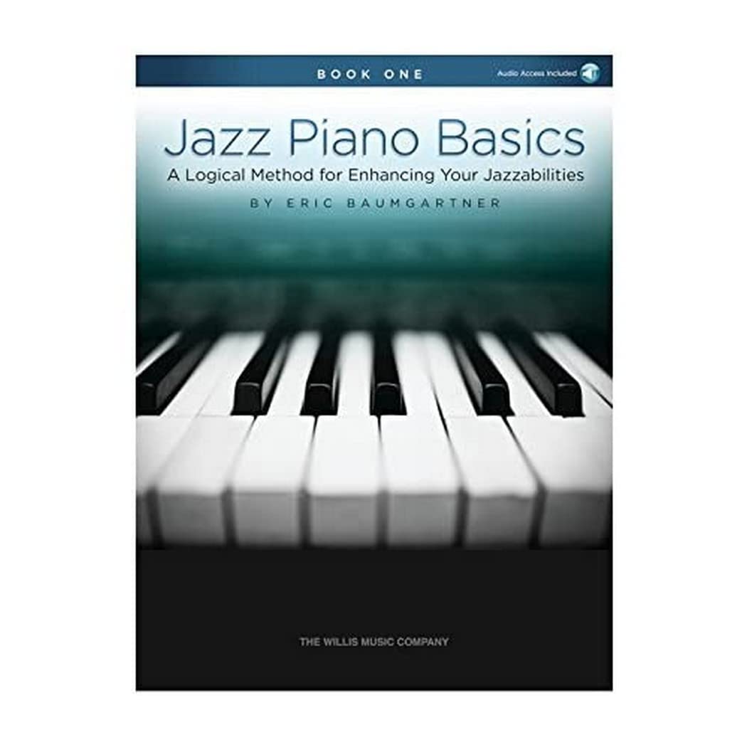 Jazz Piano Basics  Book 1 A Logical Method for Enhancing Your Jazzabilities Book/Online Audio,Used