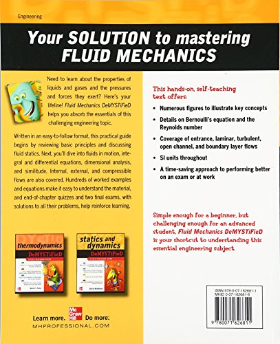 Fluid Mechanics Demystified,Used