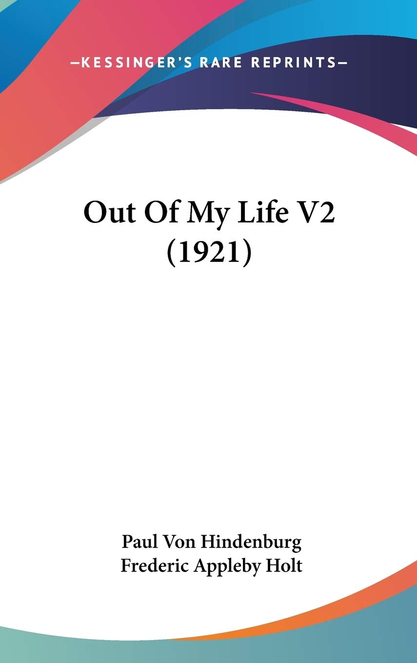 Out Of My Life V2 (1921),Used
