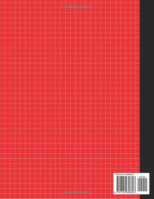 Graph Paper Composition Notebook: Grid Paper Notebook, Quad Ruled, 100 Sheets (Large, 8.5 X 11) (Graph Paper Notebooks),Used