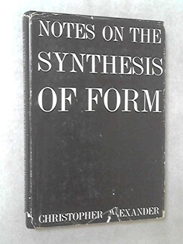Notes on the Synthesis of Form,Used
