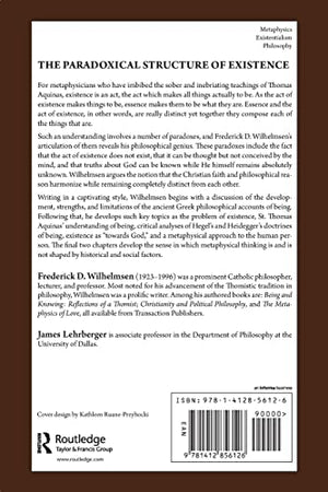 The Paradoxical Structure of Existence (The Library of Conservative Thought),Used