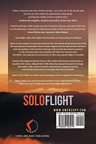 Solo Flight: One Pilot's Aviation Adventure around Australia,Used
