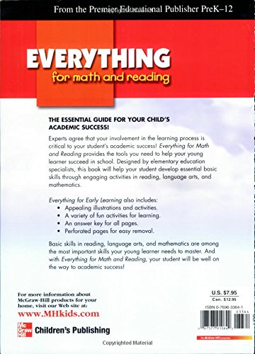 Everything for Math and Reading, Grade 4 (Everything for Early Learning),Used