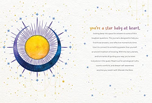 Wander the Stars: A Journal for Finding Insight Through Astrology,Used