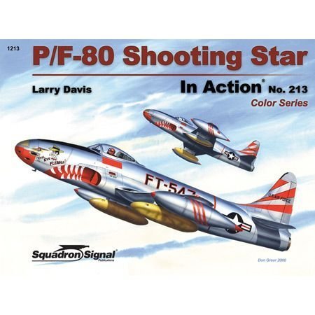 P/F80 Shooting Star in Action  Color Series Aircraft No. 213,Used