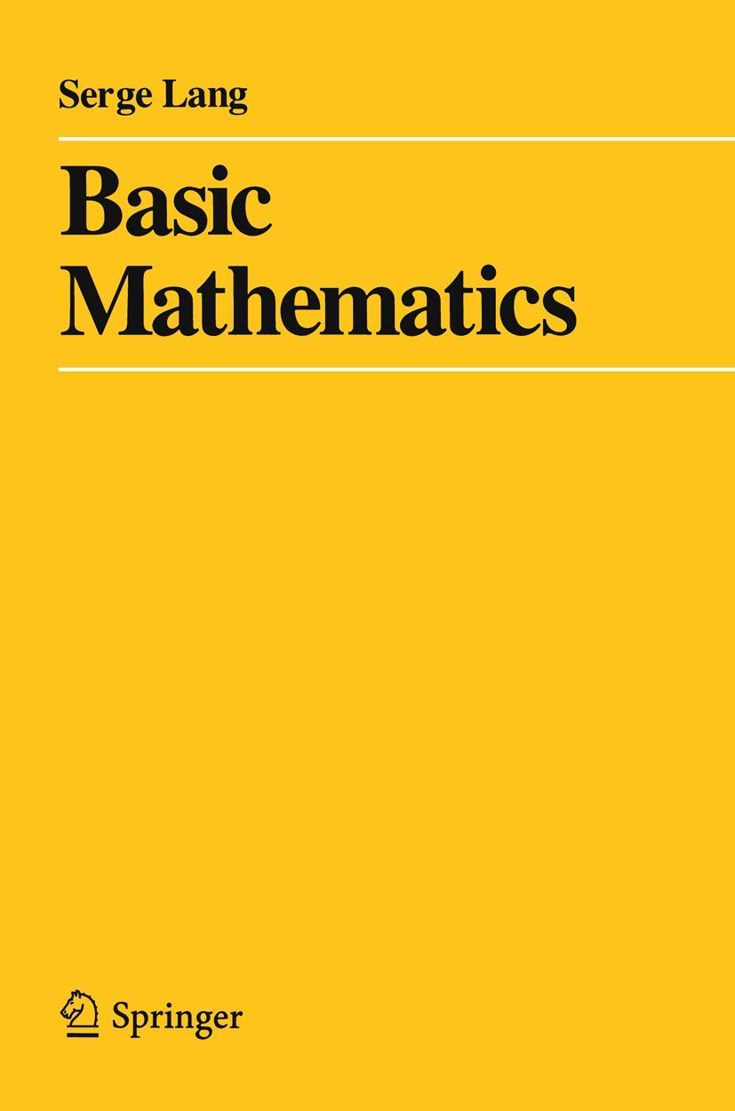 Basic Mathematics,New
