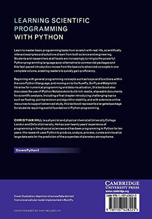 Learning Scientific Programming With Python