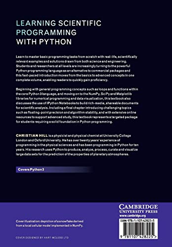 Learning Scientific Programming With Python