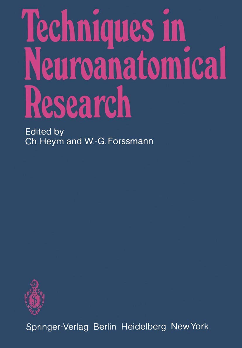 Techniques in Neuroanatomical Research,Used