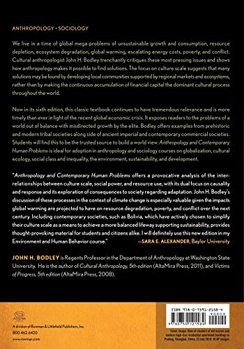 Anthropology And Contemporary Human Problems,New