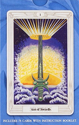 Crowley Pocket Tarot Deck: PocketSized 78Card Crowley Thoth Deck by Aleister Crowley, Painted by Lady Frieda Harris, with Egyp,New