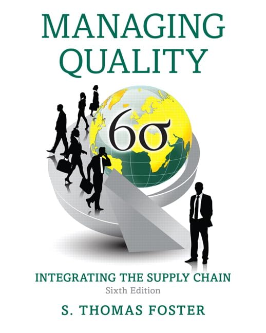 Managing Quality: Integrating The Supply Chain-used
