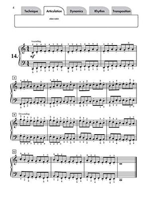 Hanon for Students, Bk 3: 7 Varied Exercises from The Virtuoso Pianist for Intermediate Pianists,Used